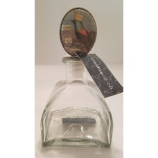 Creative Co-Op Clear Bottle Oval Stopper Bird With Crown & Words Bless Our Home   302840886727